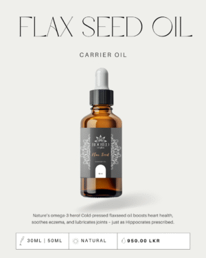 Flax Seed Carrier Oil